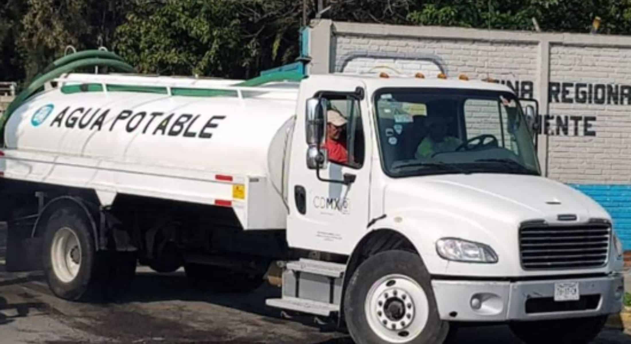 pipas de agua potable en morelia